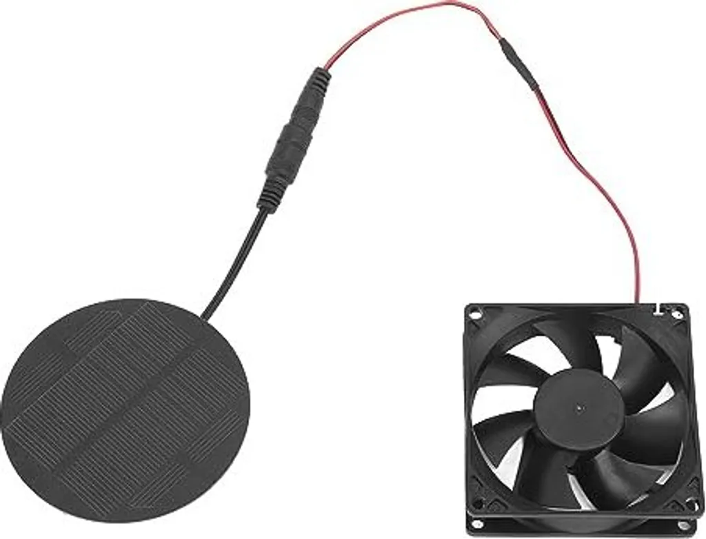 Ventilatore Solare 10W Fockety - Estrattore Aria per Esterno e Pollaio