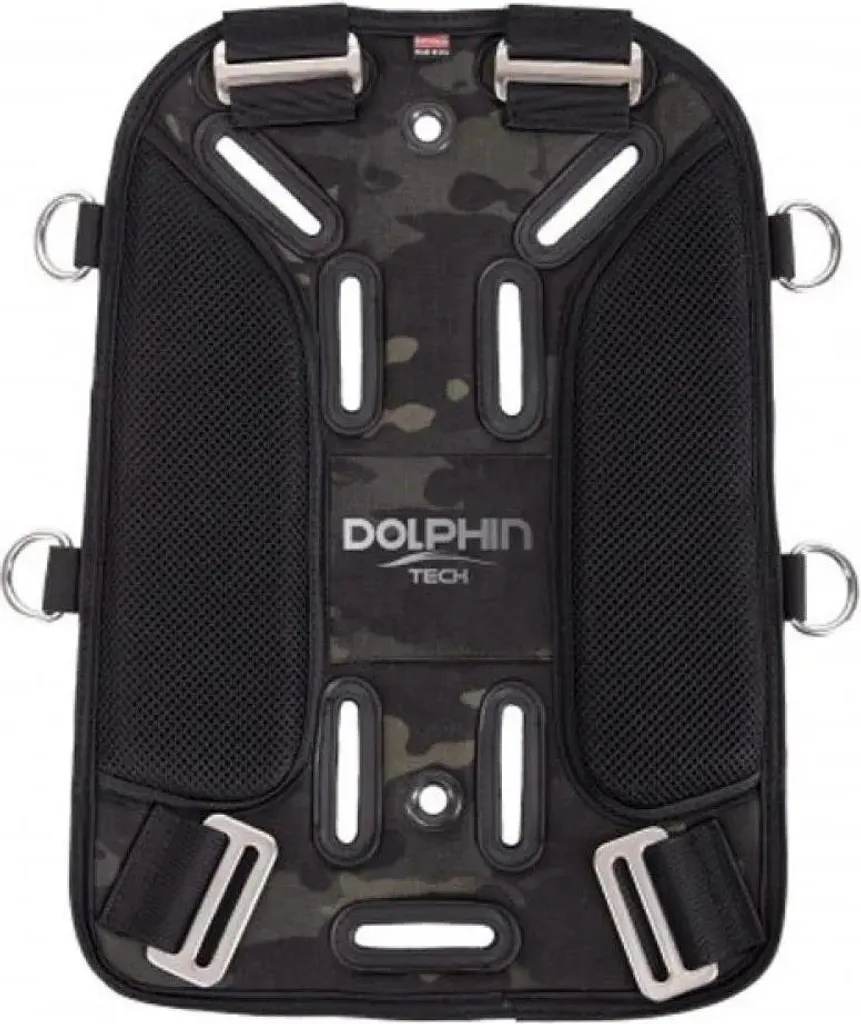 Plaque Arrière Légère Dolphin Tech Deluxe Soft pour Plongée Voyage