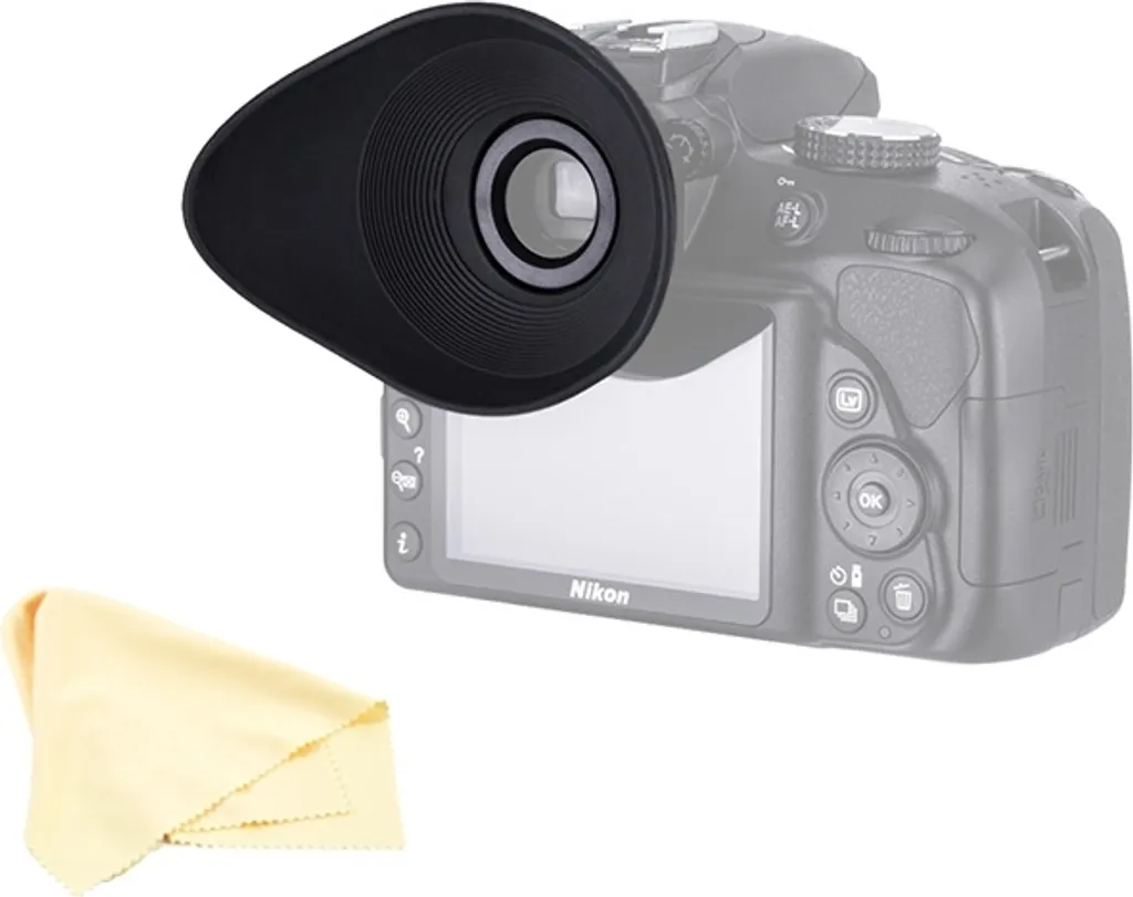 Œilleton Eye Mushet Type EG pour Canon EOS - Viseur Confortable en Silicone