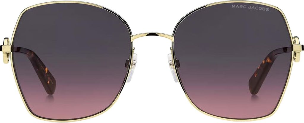 Marc Jacobs - Schmetterling-Sonnenbrille für Damen SY648 (Einheitsgröße) (Gold/Braun)