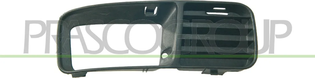 Grille de pare-chocs droite pour VW Polo et Caddy II - Réf 6K5853666