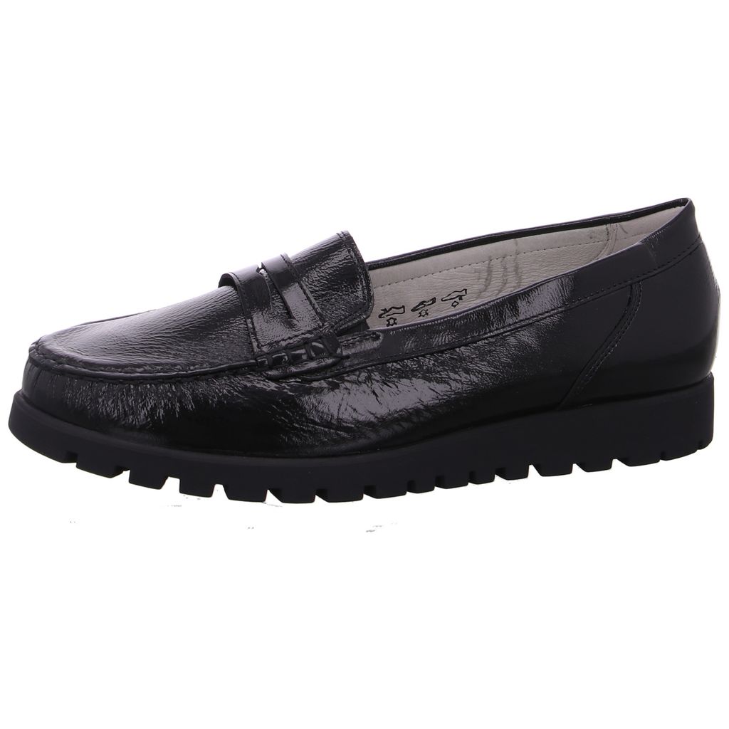 Waldläufer Hegli, scarpa slip-on nera Immagine del prodotto 