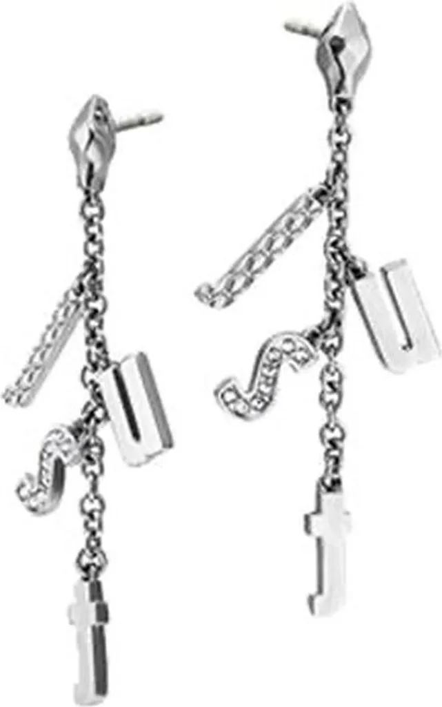 Boucles d'oreilles Just Cavalli JCER00300100 en Argent pour Femme