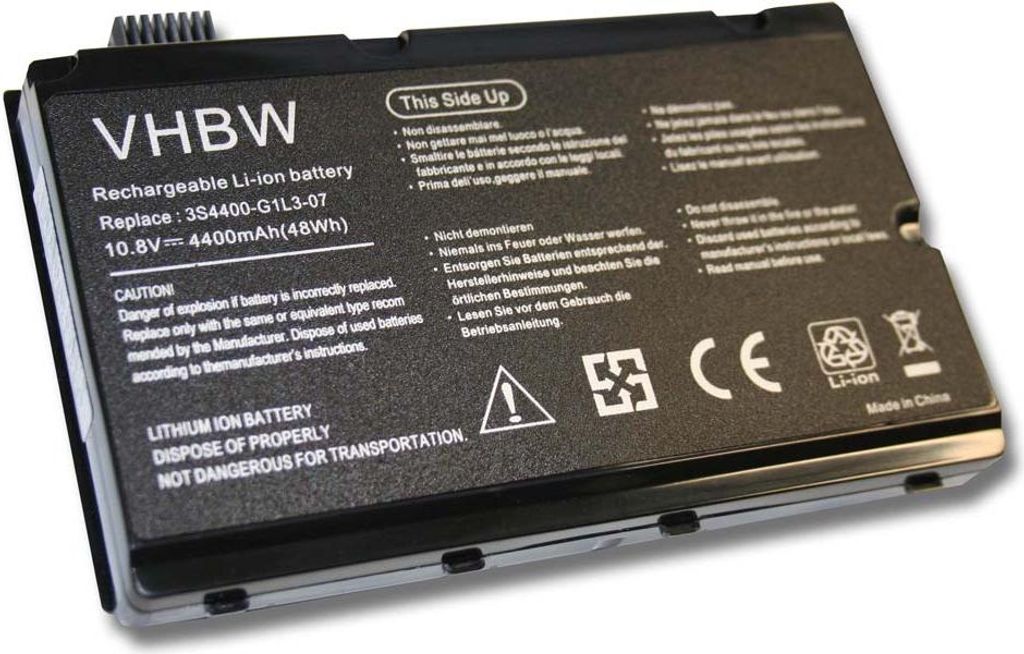 vhbw Akku kompatibel mit Fujitsu-Siemens Amilo PI3540, Produktbild 