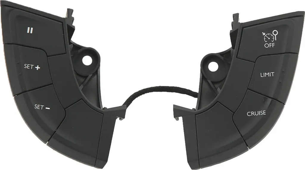 Bouton Multifonction 4112QK Durable pour Volant Peugeot 508 et 508SW