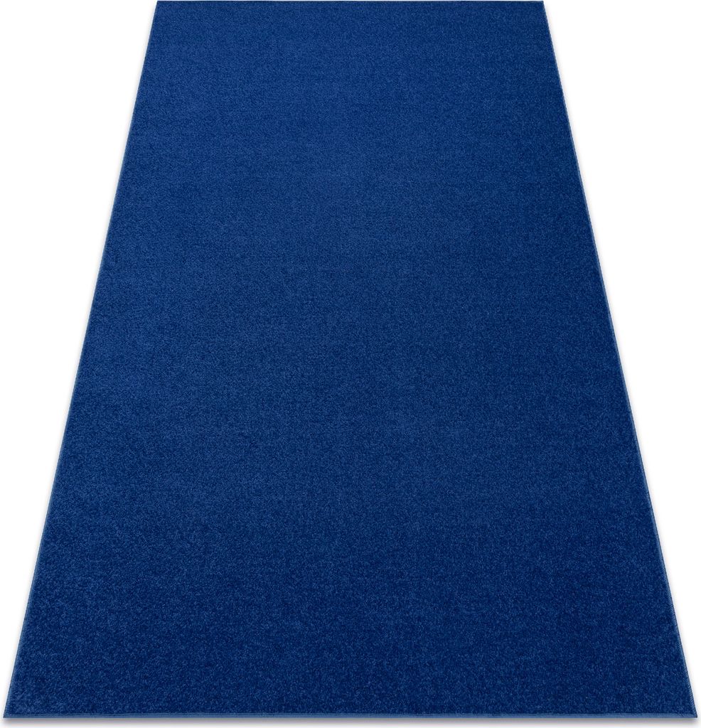 Teppich, Teppichboden ETON dunkelblau Blau 100x250 cm