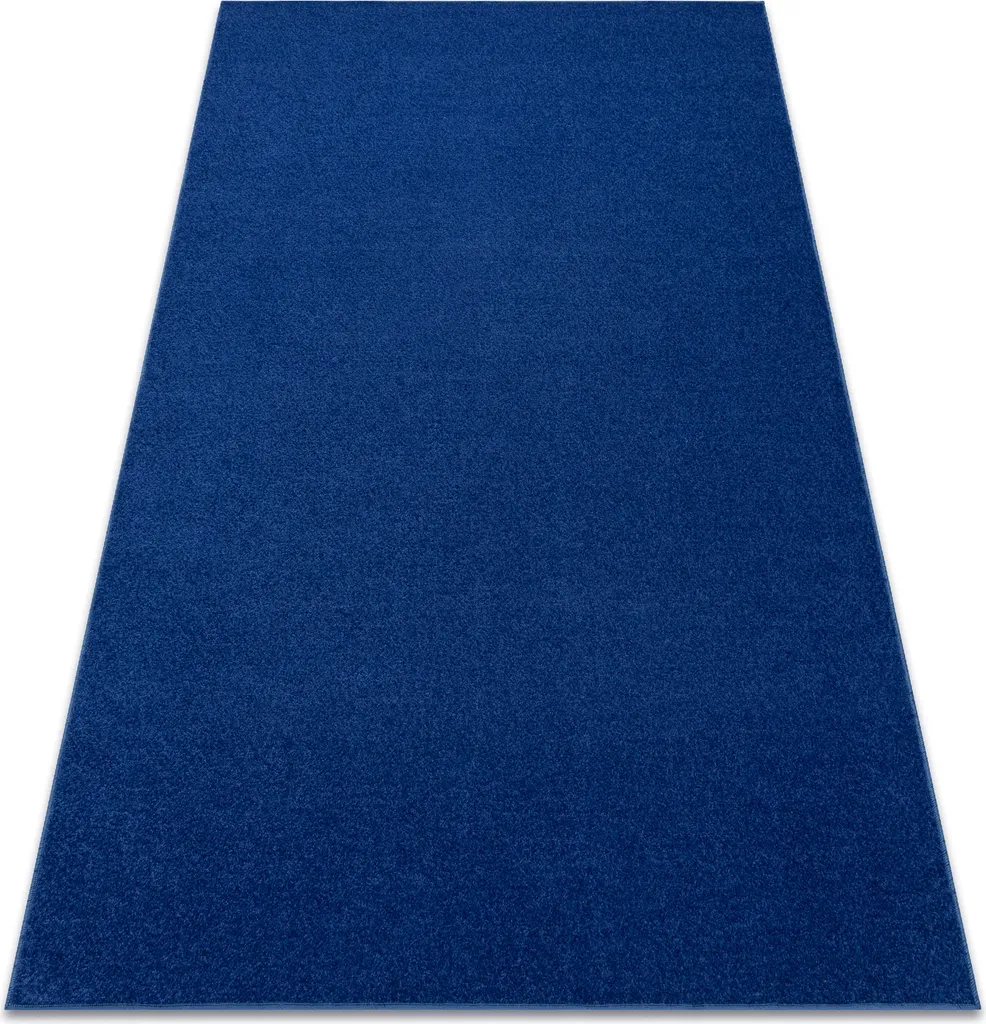 Grand tapis de sol bleu foncé ETON 400x450 cm textile haute résistance