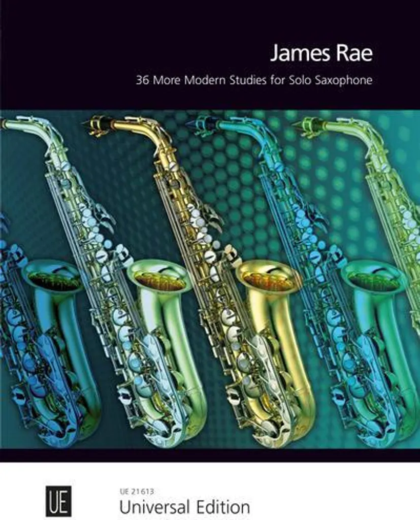 Partition de Saxophone 36 More Modern Studies - Recueil Pédagogique