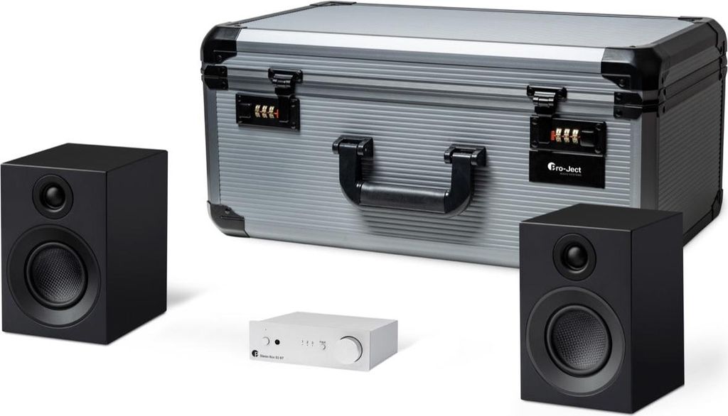 Pro-Ject Travel Set - Silber - Schwarz