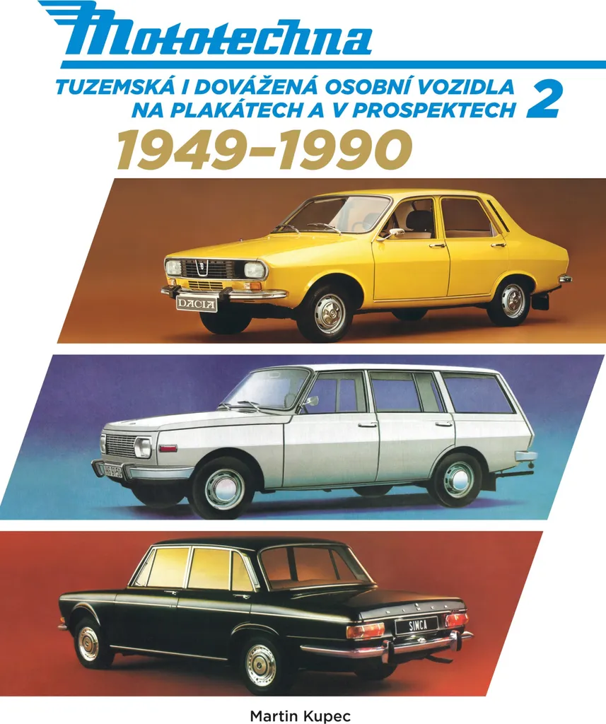 Affiches et brochures Mototechna 2 : voitures de collection 1949-1990