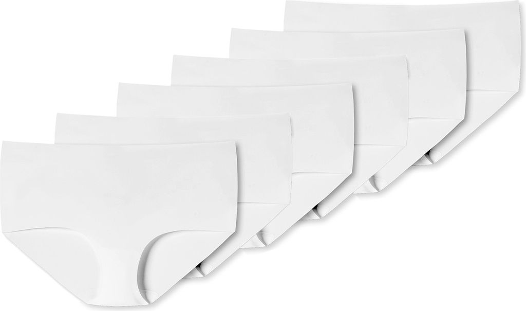 uncover by Schiesser 6er Pack Basic Panty Nahtloser Schnitt , Unsichtbar selbst unter körpernaher Kleidung, In wunderbar softer, elastischer Singl...