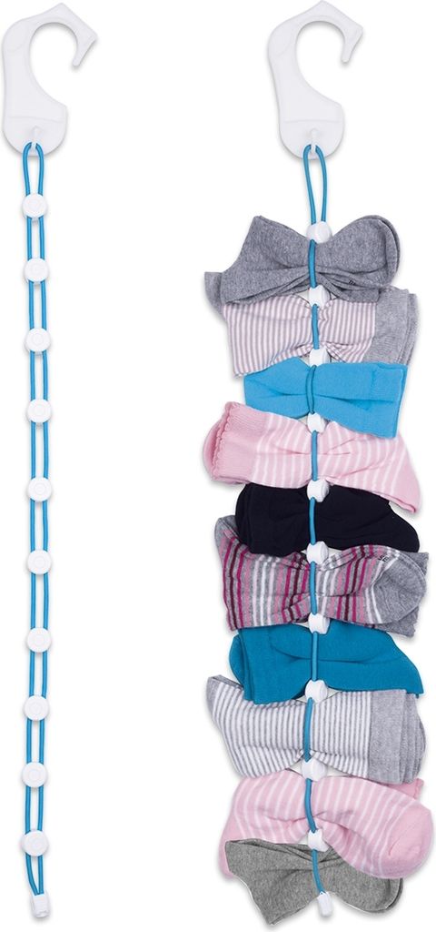 EASYmaxx Socken-Organizer - Für je 10 Sockenpaare - 2er-Set Produktbild 