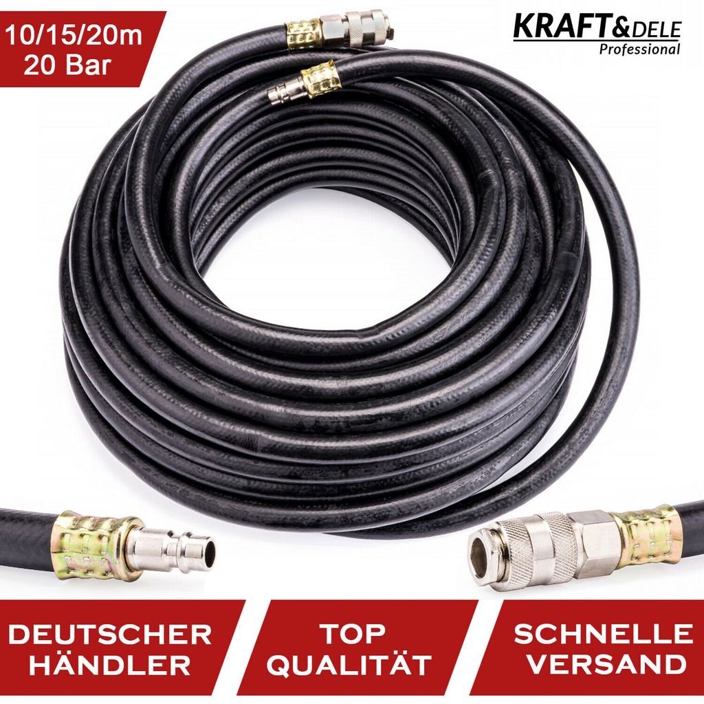 Kraft&Dele KD1466 Pneumatikschlauch 10x17mm 15m