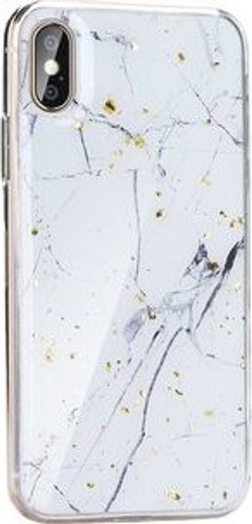 cofi1453 Hülle Schale Marble Case Cover Stein Marmor Design Glitzer Muster Handyhülle Handyschale Fashion Tasche Schutz Motiv 2 kompatibel mit ...