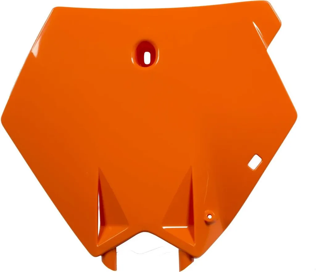 Plaque frontale orange Acerbis haute résistance pour motocross KTM