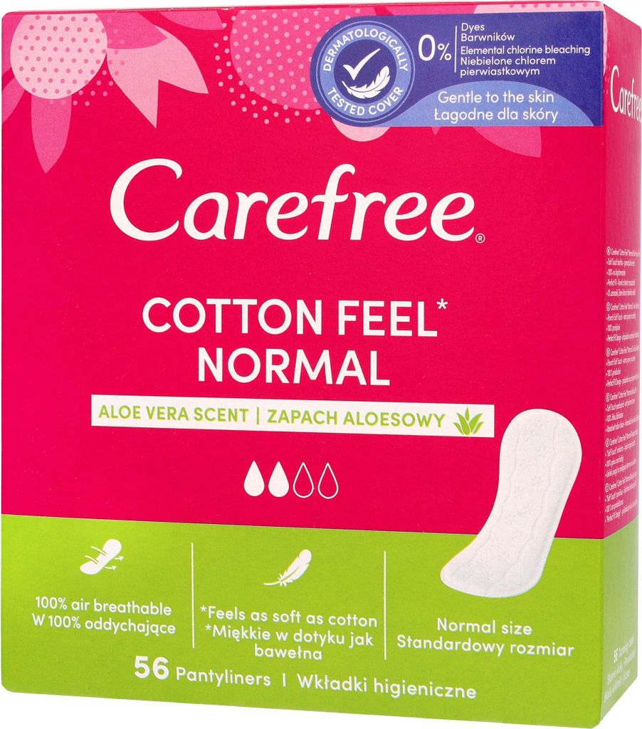 Carefree 5284217007 Carefree Slipeinlagen Normal Bavlna Obrázok produktu 