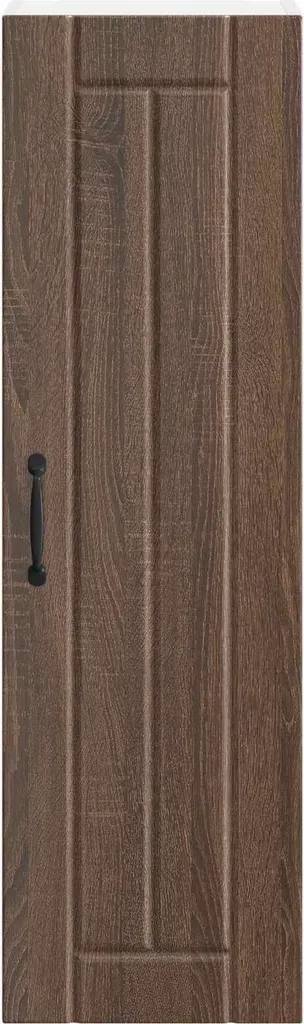 Mobiletto Loft 30x100 cm Rovere Scuro | Storage Cucina Slim vidaXL - 6