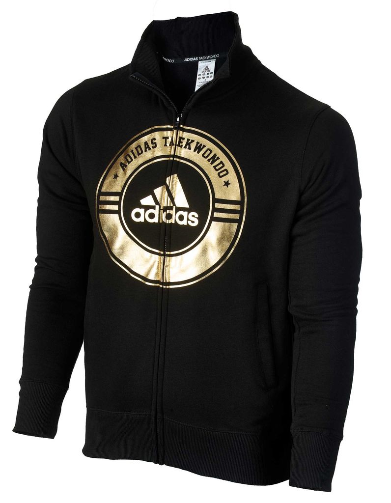 Adidas Circle Taekwondo Jacke Comm. Line ADICSJ02T Schwarz Gre M