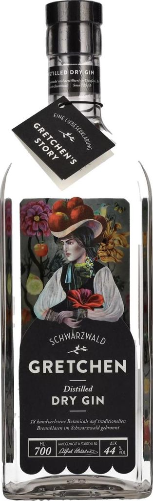 Gretchen Schwarzwald Distilled Dry Gin 44% Vol. 0,7l Image du produit 