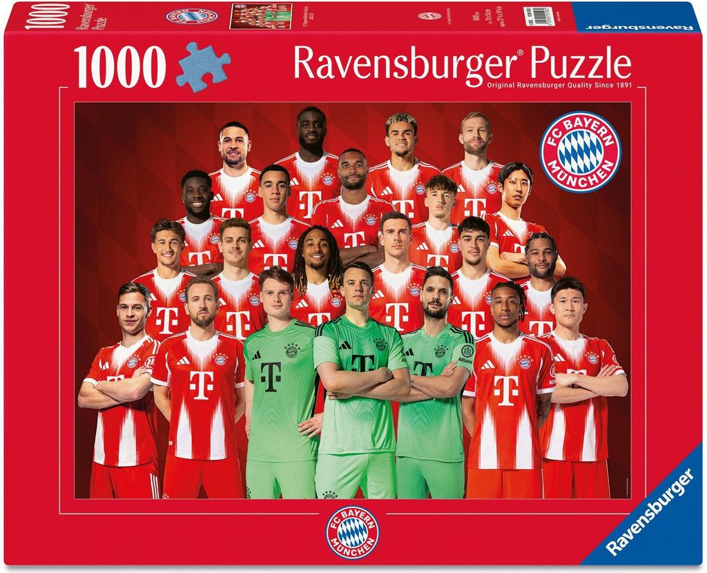 FC Bayern München Saison 2025/2026 Ravensburger 12001506 Produktbild 