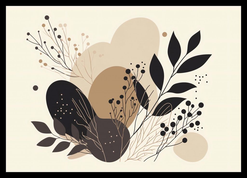 Plakat 42x29,7cm Harmonika der Natur