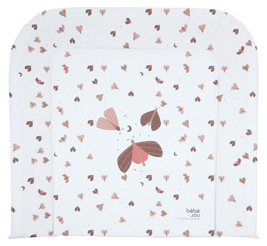ZEWI bébé-jou Wickelkissen Sweet Butterfly 72 x 77 cm, Produktbild 