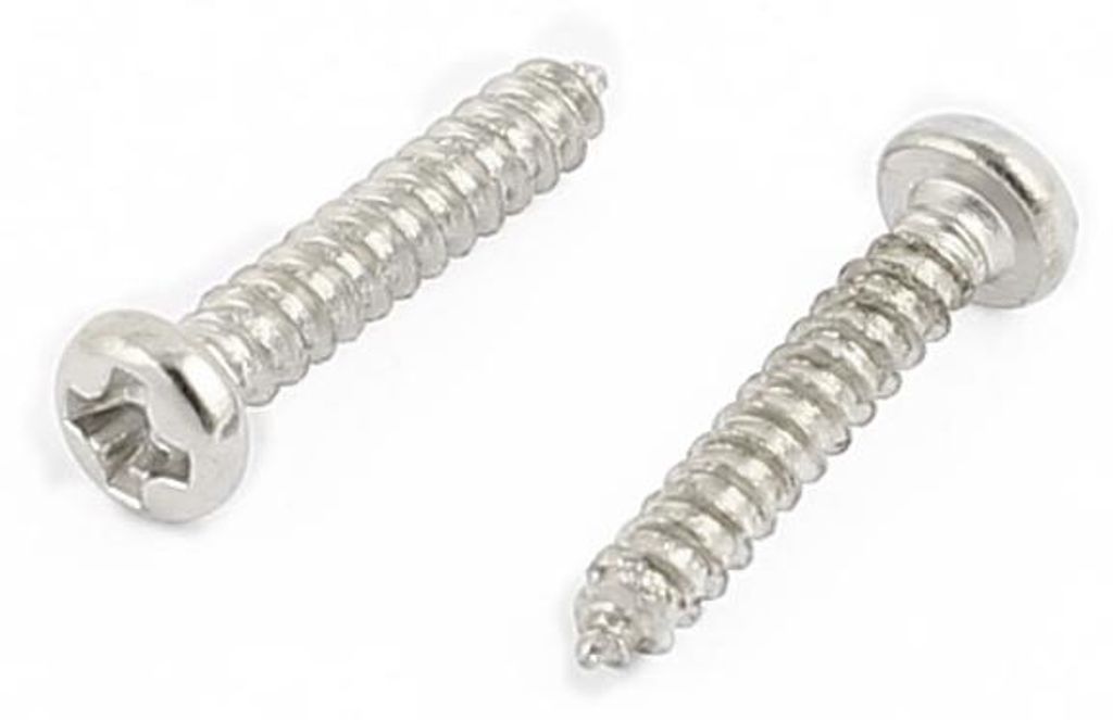 50 Stk M1.5 x 10 mm Edelstahl Kreuzschlitz Pan runden Kopf Selbstschneidende Schrauben de