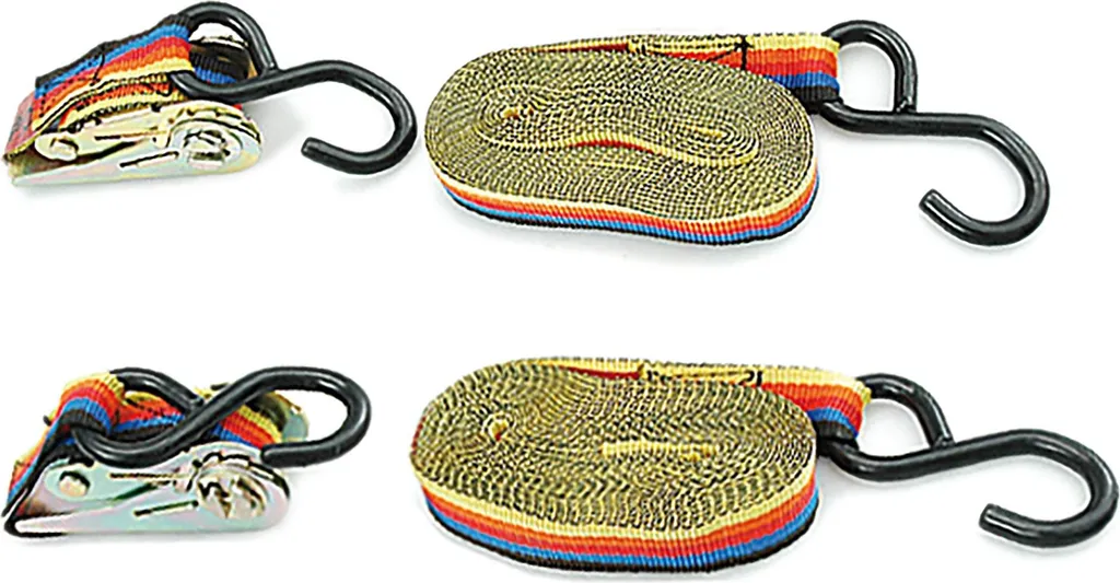 Offerta Set 2 Cinghie Fissaggio 4.5m x 25mm | Spedizione Rapida