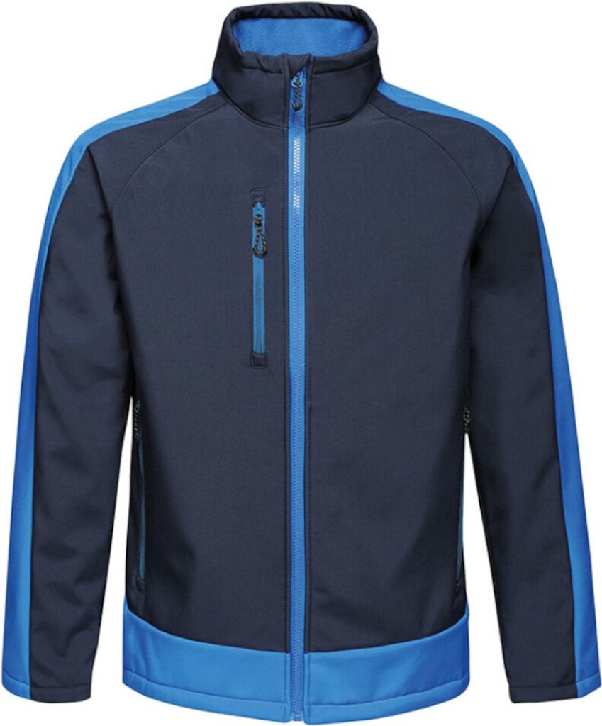 Regatta Herren Softshelljacke, dreilagig PC3318 (M) (Marineblau/Königsblau)
