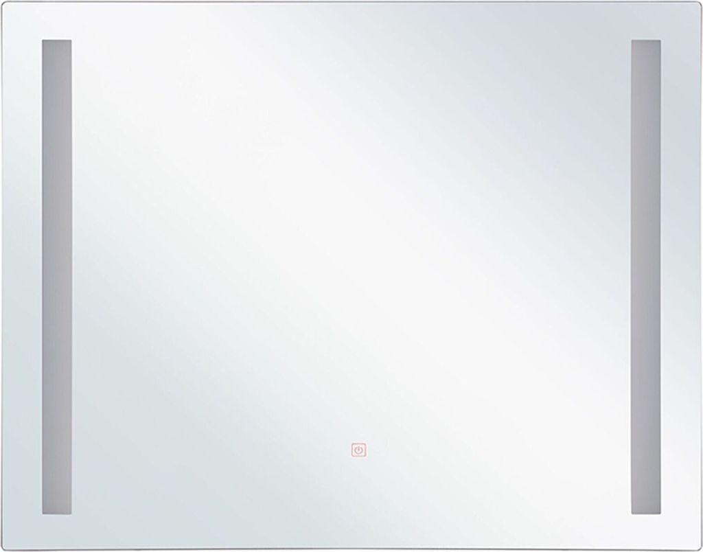 BELIANI Koupelnové zrcadlo transparentní 60 x 70 cm se Obrázek produktu 