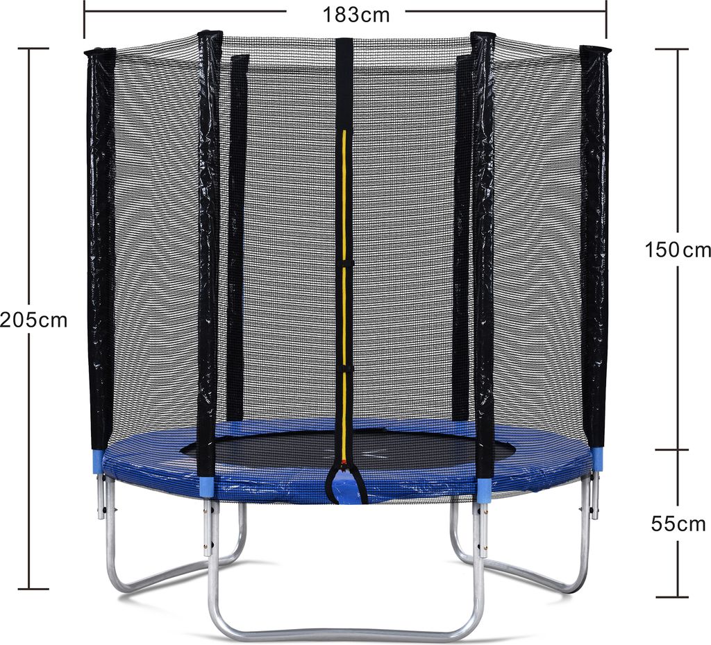 Trampolina dziecięca Merax mini φ147cm z siatką Zdjęcie produktu 13