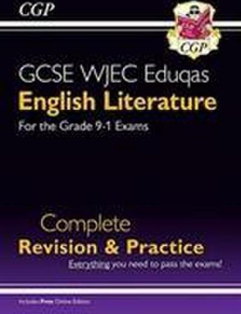 New GCSE English Literature WJEC Eduqas Complete Revision & Practice (with Online Edition)