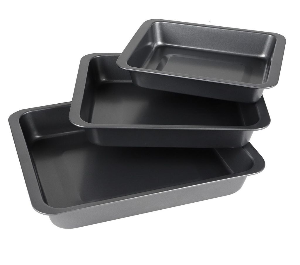 Chef Traiteur 3er-Set: Backblech Backbleche Backofenblech Produktbild 