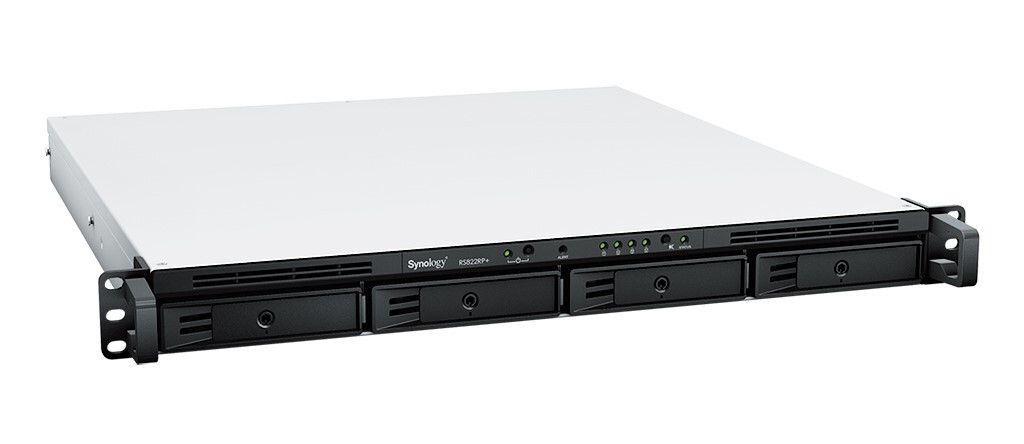 Synology RackStation RS822RP+ - NAS-Server - 4 Schächte - Rack - einbaufähig - SATA 6Gb/s - RAID RAID 0, 1, 5, 6, 10, JBOD - RAM 2 GB - Gigabit E...