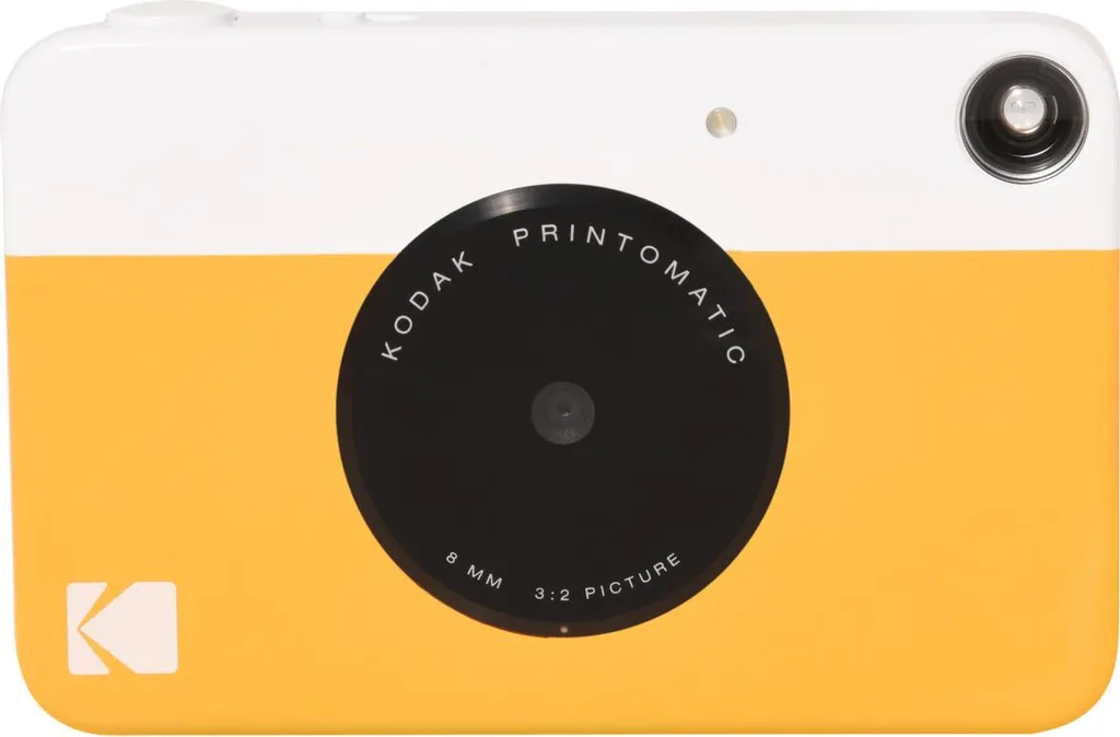 Kodak Printomatic BiancoGiallo: Fotocamera Istantanea 2x3 ZINK