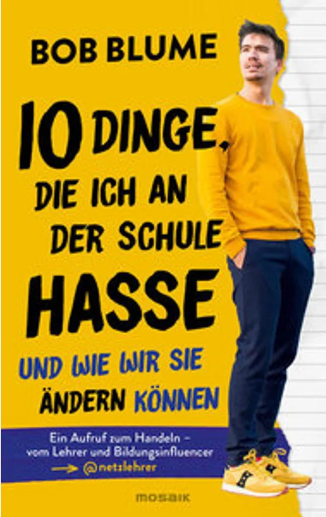 Zehn Dinge die ich an der Schule hasse - Livre illustré humour noir