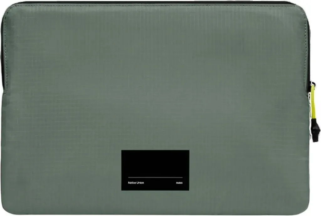 Native Union, custodia MacBook Pro/Air 13" antiurto ultra leggera, verde