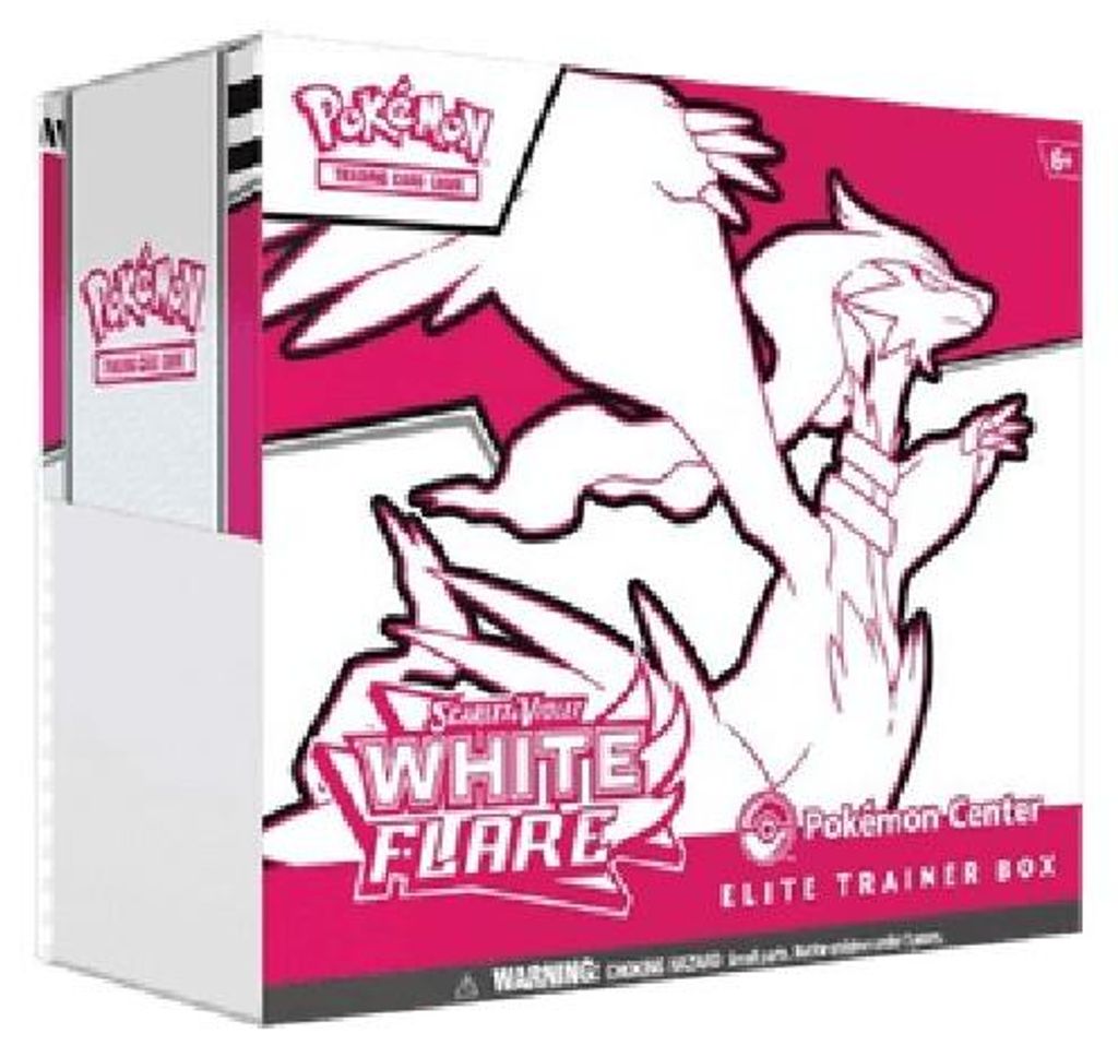 Pokemon White Flare Pokemon Center Elite Trainer Box