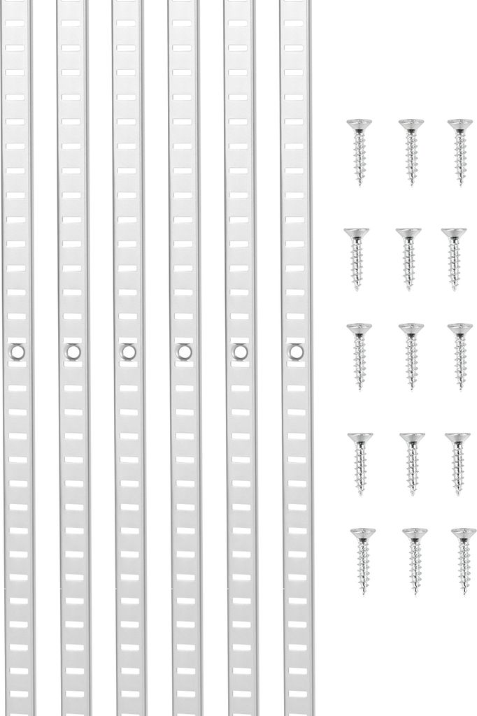 VEVOR Regalpilaster, 183,9 cm, 20er-Pack, verstellbare Produktbild 