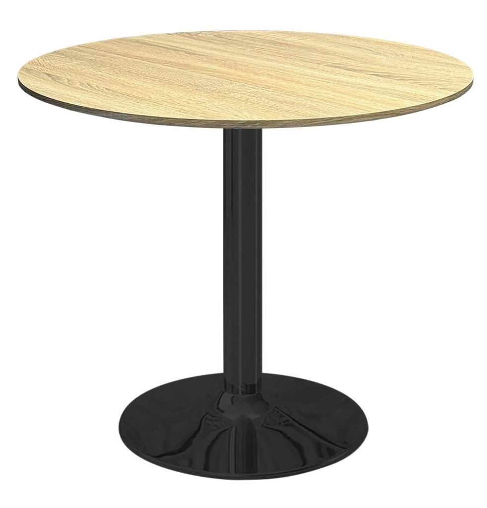 Okrúhly jedálenský stôl VICTORY 70 cm - svetlý drevený dym, Obrázok produktu 