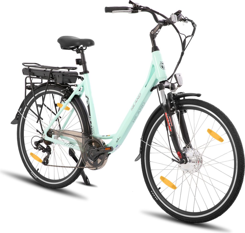 Hiland 28 Zoll Aluminium E-Bike für Damen und Herren, 250 Produktbild 1