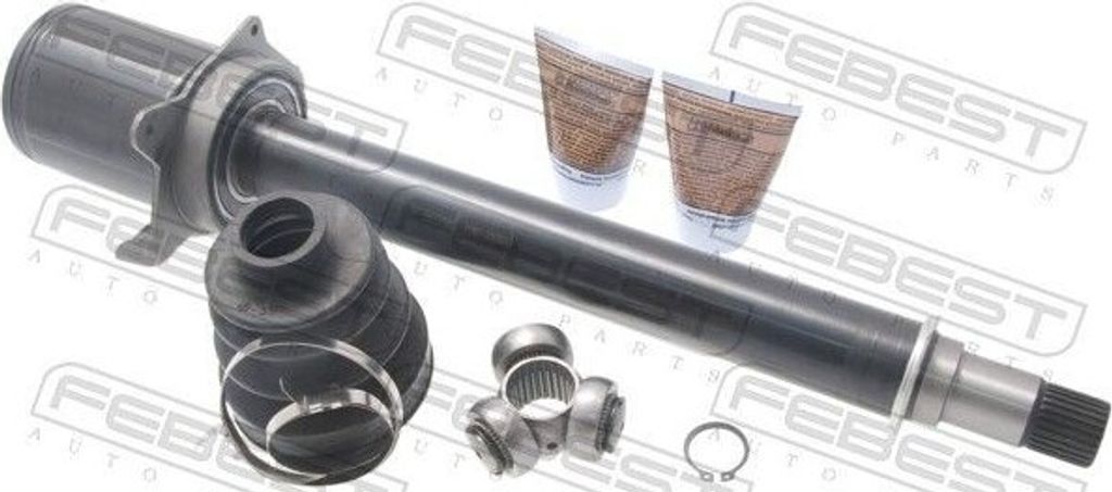 FEBEST Antriebswellengelenk 1611-169CVTRH getriebeseitig Vorne Rechts passend für MERCEDES-BENZ A-Klasse (W169) 89mm