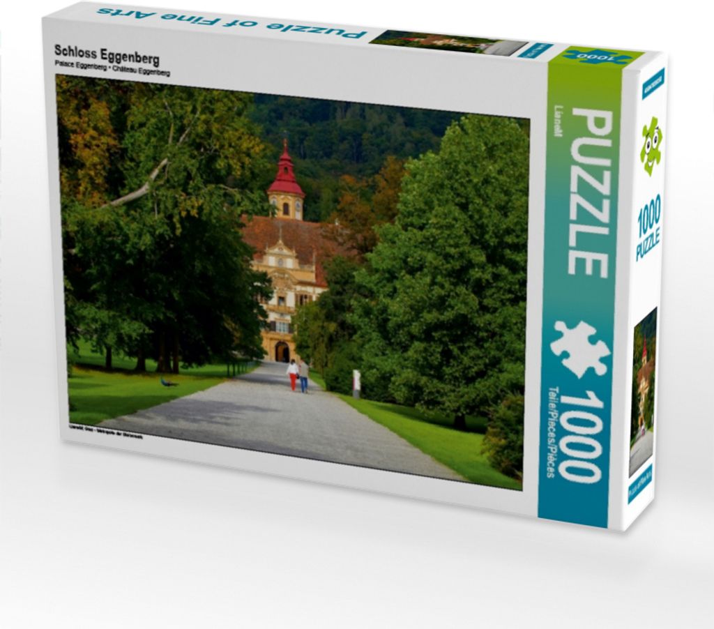 Calvendo Schloss Eggenberg 1000 Teile Puzzle quer 640x480mm, CALVENDO; 7399722