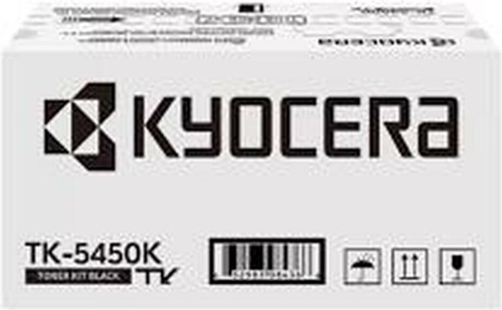 The image shows the packaging of a Kyocera toner cartridge.