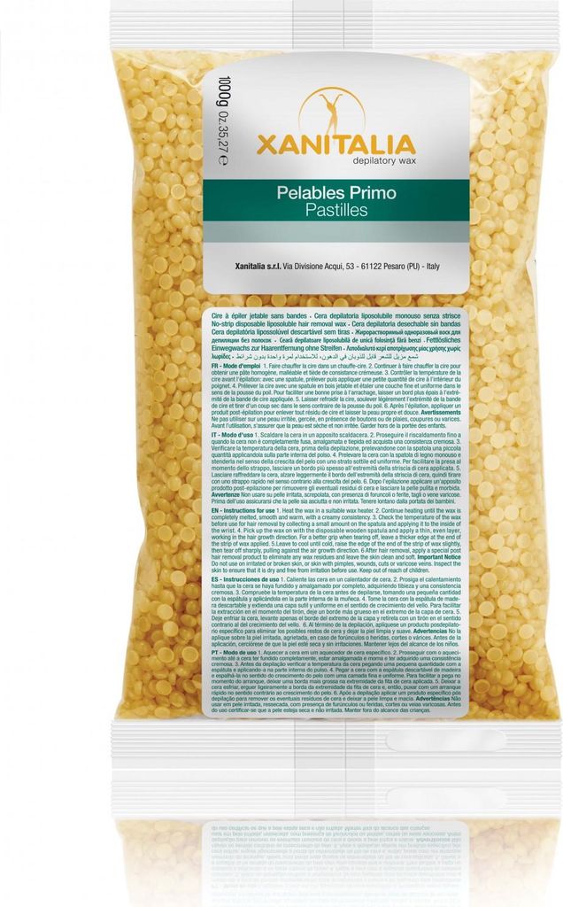 Brazílske systémové voskové guľôčky žlté 1000g Obrázok produktu 