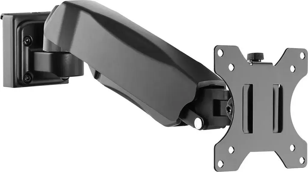 Support moniteur PC pour rail de fixation Slatwall - Bureau ergonomique