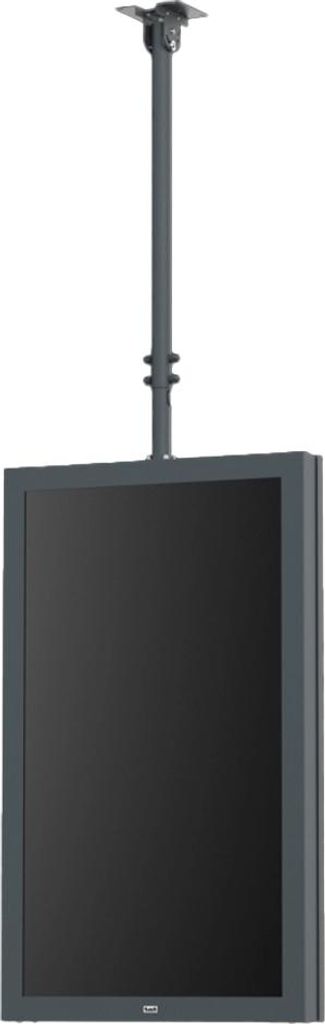 SMS 07-501-2 Wand- und Deckengehäuse für 55'' Displays, mit Belüftung, dunkelgrau
