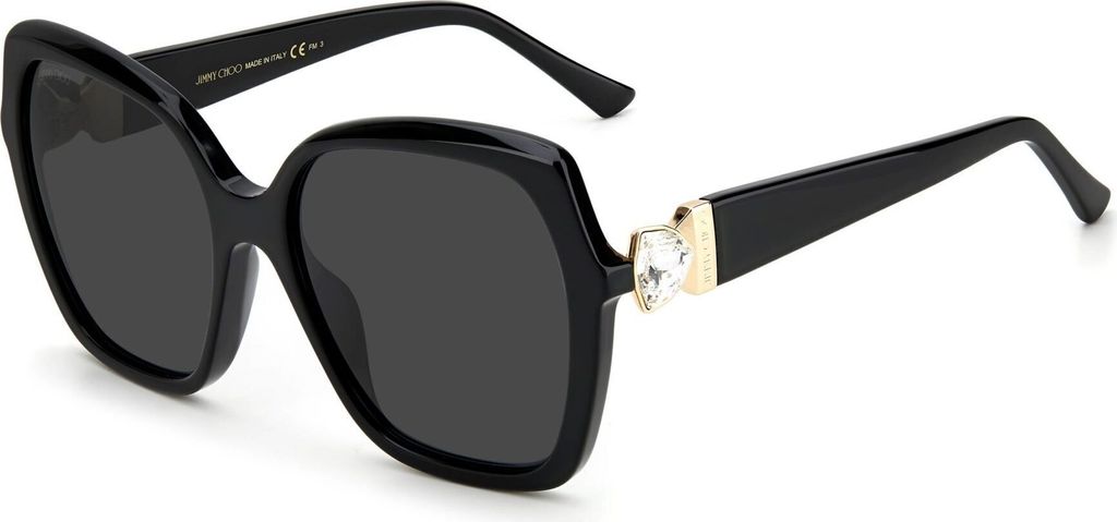 Jimmy Choo Manon-g-s-807 Damen-sonnenbrille Schwarz Black Produktbild 