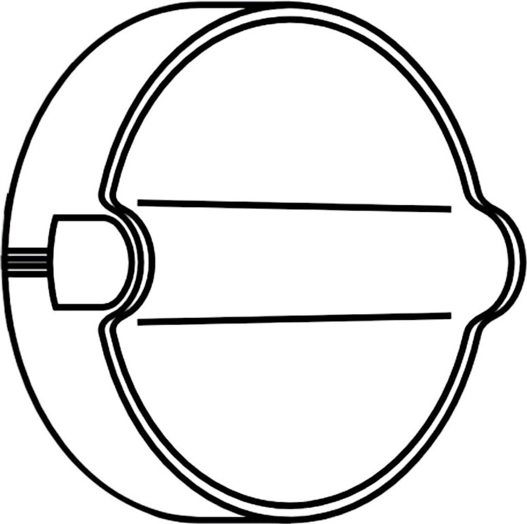 Air-Circle AEROBOY Verschlussklappe für 150er Version / Dunstabzugshaubenzubehör