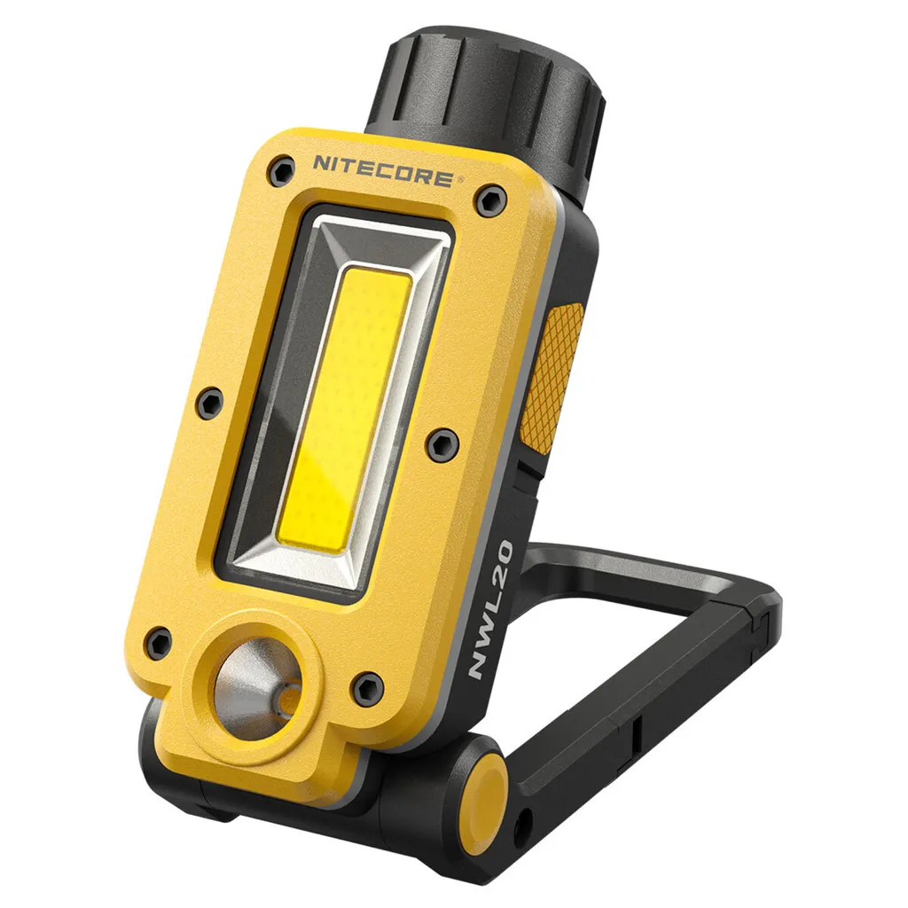 Nitecore NWL20 Luce da Lavoro LED 600 Lumen Ricaricabile USB-C con Magnete